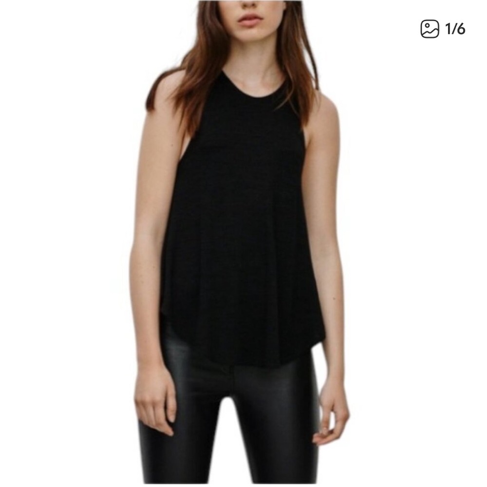 Wilfred Black Racerback Tank Top